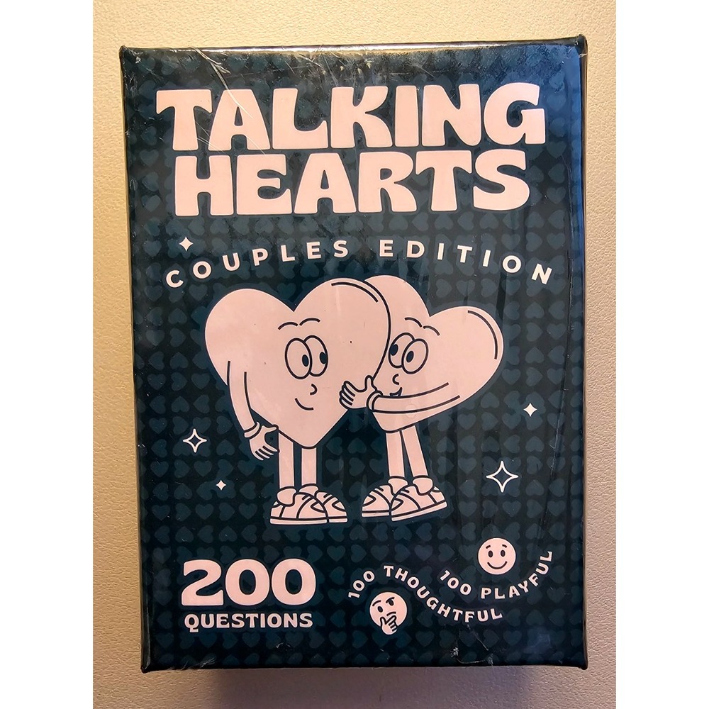 Talking Hearts Couples Edition Conversation Game Question Romantic Date Night